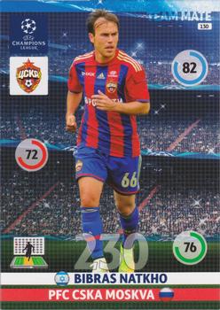 Bibras Natkho CSKA Moscow 2014/15 Panini Champions League #130