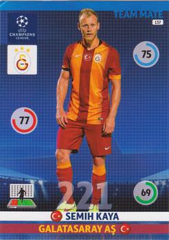 Semih Kaya Galatasaray AS 2014/15 Panini Champions League #137