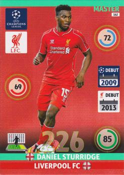 Daniel Sturridge Liverpool 2014/15 Panini Champions League Master #162