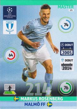 Markus Rosenberg Malmo FF 2014/15 Panini Champions League Master #171