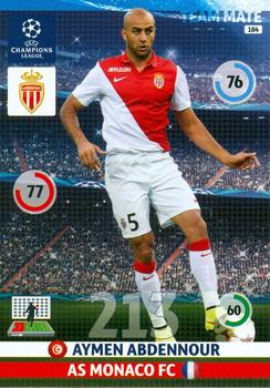 Aymen Abdennour AS Monaco 2014/15 Panini Champions League #184