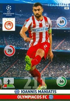 Giannis Maniatis Olympiacos FC 2014/15 Panini Champions League #193