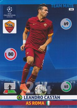 Leandro Castan AS Roma 2014/15 Panini Champions League #218