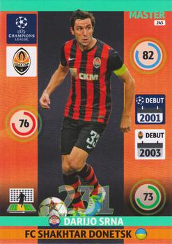 Darijo Srna Shakhtar Donetsk 2014/15 Panini Champions League Master #243