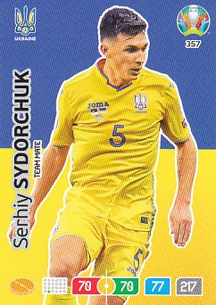 Serhiy Sydorchuk Ukraine Panini UEFA EURO 2020#357