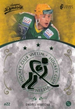 Ondrej Kratena Vsetin 2021 Legendary Cards League Dynasty #99