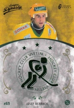 Josef Beranek Vsetin 2021 Legendary Cards League Dynasty #106