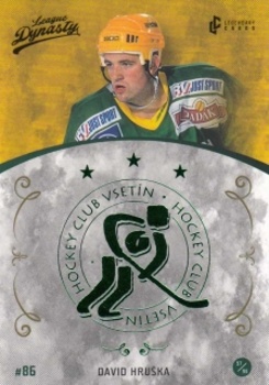 David Hruska Vsetin 2021 Legendary Cards League Dynasty #107