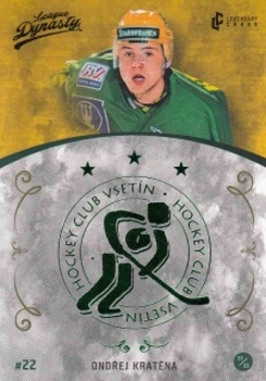 Ondrej Kratena Vsetin 2021 Legendary Cards League Dynasty #118