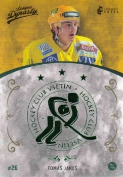 Tomas Jakes Vsetin 2021 Legendary Cards League Dynasty #127