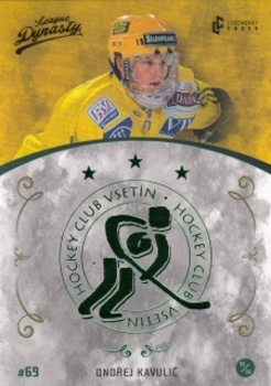 Ondrej Kavulic Vsetin 2021 Legendary Cards League Dynasty #131