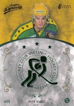 Petr Kubos Vsetin 2021 Legendary Cards League Dynasty #154