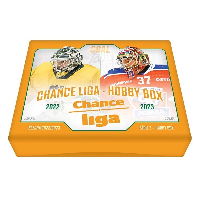GOAL Cards Chance Liga 2022/23 2. série Hobby box Hokejové karty