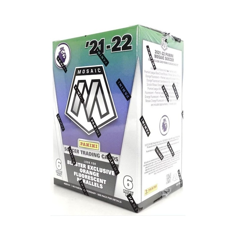 Panini Premier League Mosaic 2021/22 6-Pack Blaster Box Fotbalové karty
