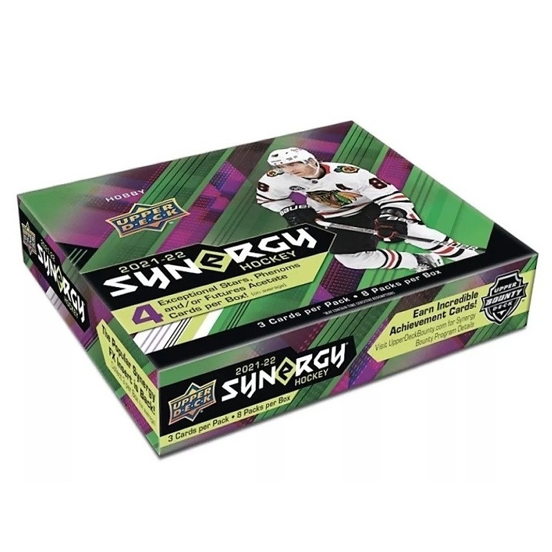 Upper Deck Synergy Hockey 2021/22 Hobby Box NHL Hokejové karty