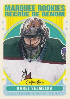 Karel Vejmelka Arizona Coyotes O-Pee-Chee 2021/22 Retro Marquee Rookies #647