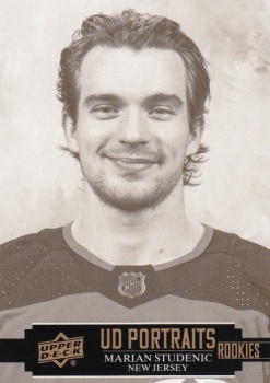 Marian Studenic New Jersey Devils Upper Deck 2021/22 Series 2 UD Portraits #P-69