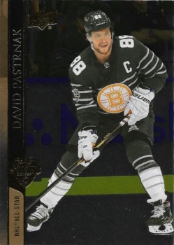 David Pastrnak All Star Team Upper Deck 2020/21 Extended Series Silver #695