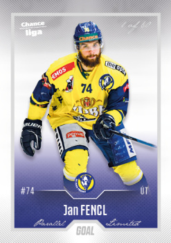 Jan Fencl Prerov Chance liga 2022/23 2. serie GOAL Cards Silver /60 #299