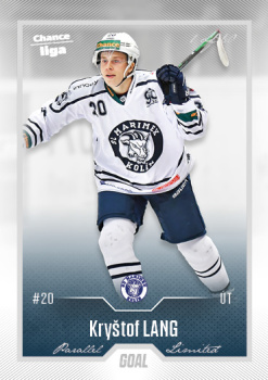 Krystof Lang Kolin Chance liga 2022/23 2. serie GOAL Cards Silver /60 #324