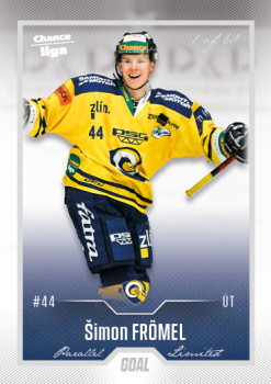 Simon Fromel Zlin Chance liga 2022/23 2. serie GOAL Cards Silver /60 #396