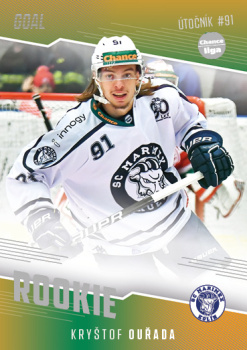 Krystof Ourada Kolin Chance liga 2022/23 2. serie GOAL Cards Rookie #11