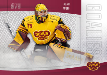 Adam Wolf Jihlava Chance liga 2022/23 2. serie GOAL Cards Goalies #19