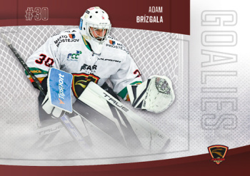 Adam Brizgala Prostejov Chance liga 2022/23 2. serie GOAL Cards Goalies #23