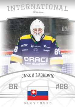 Jakub Lackovic Sumperk Chance liga 2022/23 2. serie GOAL Cards International Team #16