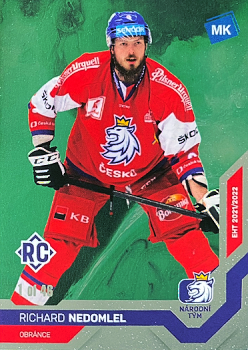 Richard Nedomlel Reprezentace Moje Karticky Narodni Tym 2021/22 MK Universe level 2 /46 #19