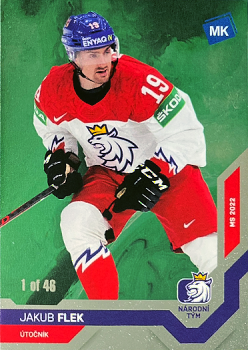 Jakub Flek Reprezentace Moje Karticky Narodni Tym 2021/22 MK Universe level 2 /46 #49