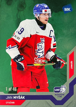 Jan Mysak Reprezentace Moje Karticky Narodni Tym 2021/22 MK Universe level 2 /46 #67