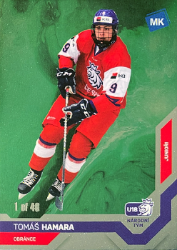 Tomas Hamara Reprezentace Moje Karticky Narodni Tym 2021/22 MK Universe level 2 /46 #74