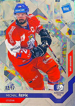 Michal Repik Reprezentace Moje Karticky Narodni Tym 2021/22 MK Universe level 3 /17 #1
