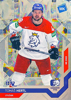Tomas Hertl Reprezentace Moje Karticky Narodni Tym 2021/22 MK Universe level 3 /17 #50