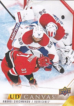 Andrei Svechnikov Montreal Canadiens Upper Deck 2022/23 Series 2 UD Canvas #C135