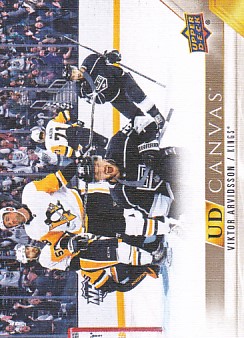 Viktor Arvidsson Los Angeles Kings Upper Deck 2022/23 Series 2 UD Canvas #C160
