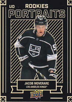 Jacob Moverare Los Angeles Kings UD 2022/23 Series 2 UD Rookies Portraits #P-64