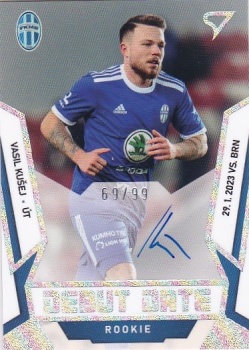 Vasil Kusej Mlada Boleslav SportZoo FORTUNA:LIGA 2022/23 2. serie Debut Date Rookie Auto /99 #DRS-VK