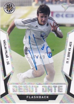 Vaclav Pilar Hradec Kralove SportZoo FORTUNA:LIGA 2022/23 2. serie Debut Date Flashback Auto /49 #DFS-VP