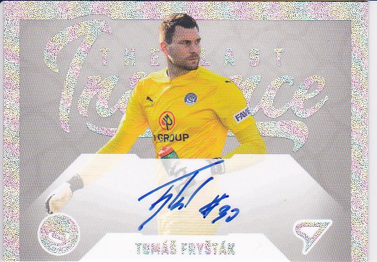 Tomas Frystak Slovacko SportZoo FORTUNA:LIGA 2022/23 2. serie The Last Instance Auto /30 #LIS-TF