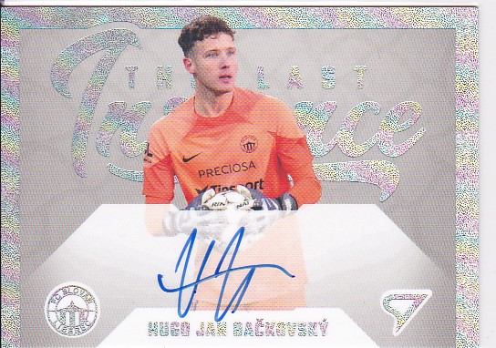 Hugo Jan Backovsky Liberec SportZoo FORTUNA:LIGA 2022/23 2. serie The Last Instance Auto /30 #LIS-HB