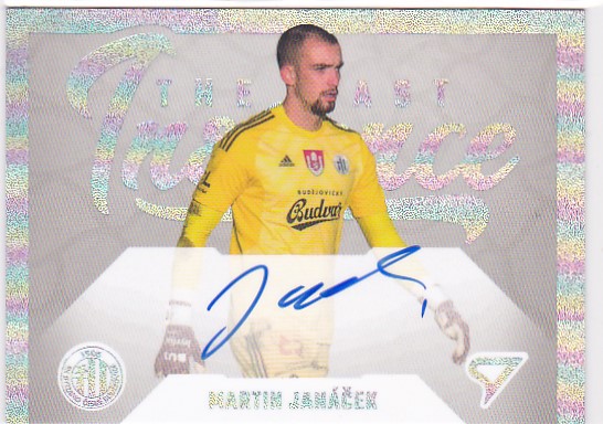 Martin Janacek Ceske Budejovice SportZoo FORTUNA:LIGA 2022/23 2. serie The Last Instance Auto /30 #LIS-MJ