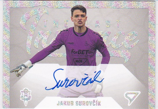 Jakub Surovcik Jablonec SportZoo FORTUNA:LIGA 2022/23 2. serie The Last Instance Auto /30 #LIS-JS