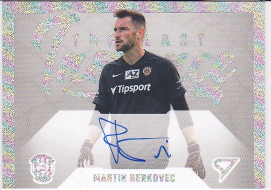 Martin Berkovec Brno SportZoo FORTUNA:LIGA 2022/23 2. serie The Last Instance Auto /30 #LIS-MB