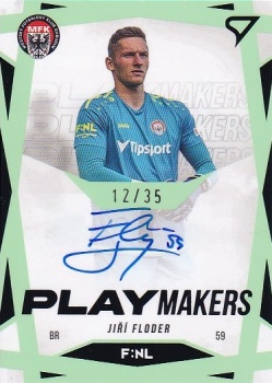 Jiri Floder Chrudim SportZoo FORTUNA:LIGA 2022/23 2. serie F:NL Playmakers Auto /35 #NLS-JF