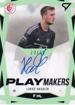Lukas Hasalik Trinec SportZoo FORTUNA:LIGA 2022/23 2. serie F:NL Playmakers Auto /35 #NLS-LH