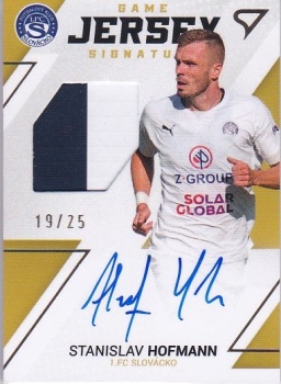 Stanislav Hofmann Slovacko SportZoo FORTUNA:LIGA 2022/23 2. serie Game Jersey Auto /25 #GJS-SH