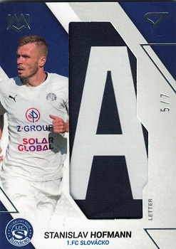 Stanislav Hofmann Slovacko SportZoo FORTUNA:LIGA 2022/23 2. serie Unique Mark #UM-SH