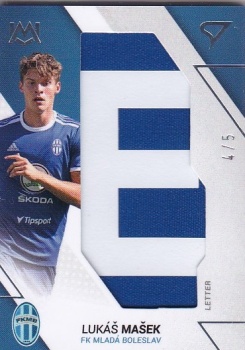 Lukas Masek Mlada Boleslav SportZoo FORTUNA:LIGA 2022/23 2. serie Unique Mark #UM-LM